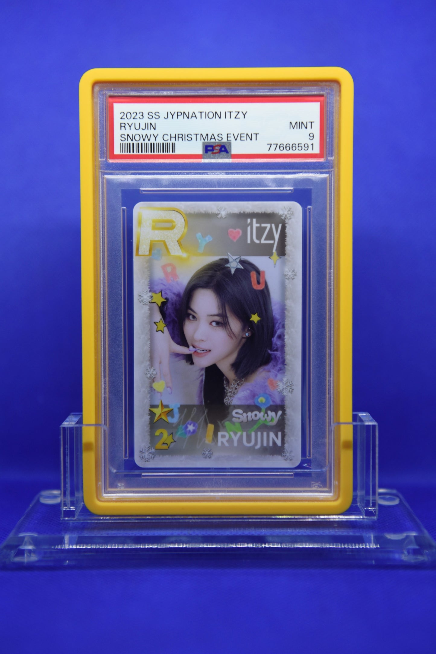 Superstar JYPNATION Itzy Snowy Christmas Event Photocards PSA