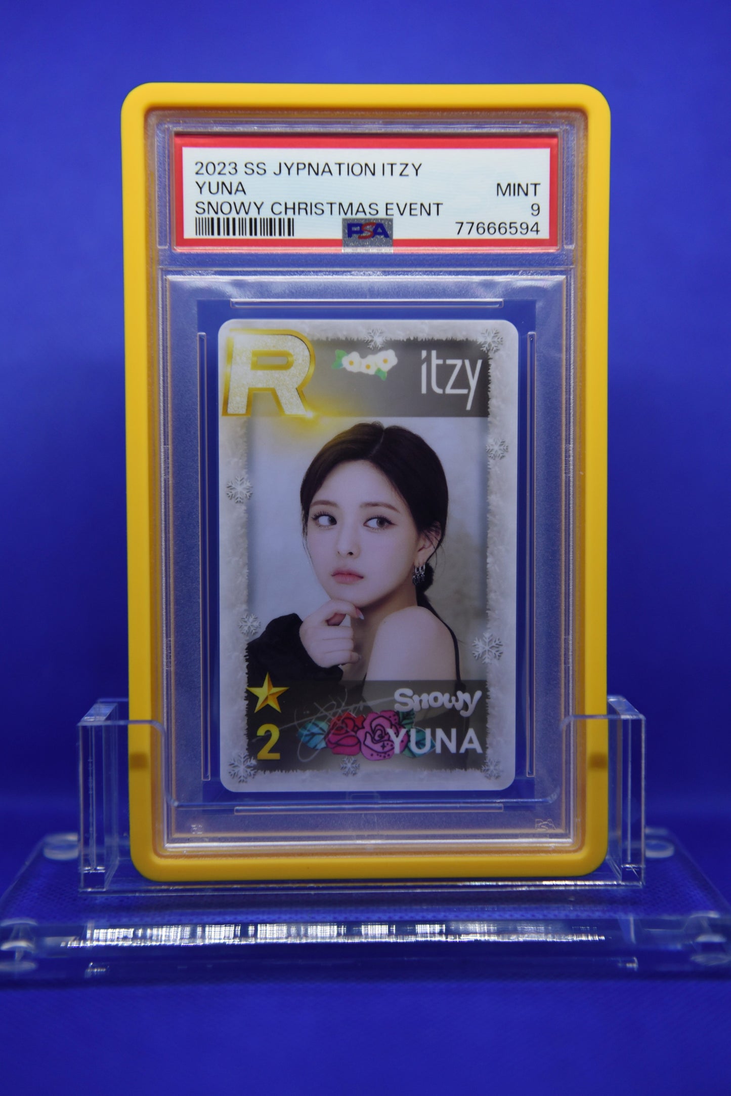 Superstar JYPNATION Itzy Snowy Christmas Event Photocards PSA