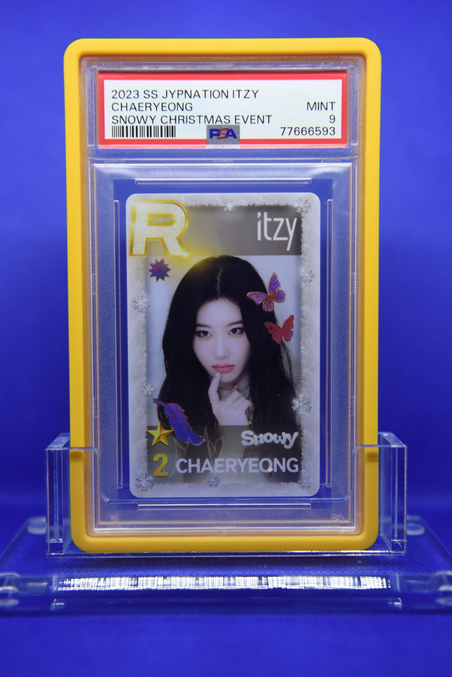 Superstar JYPNATION Itzy Snowy Christmas Event Photocards PSA