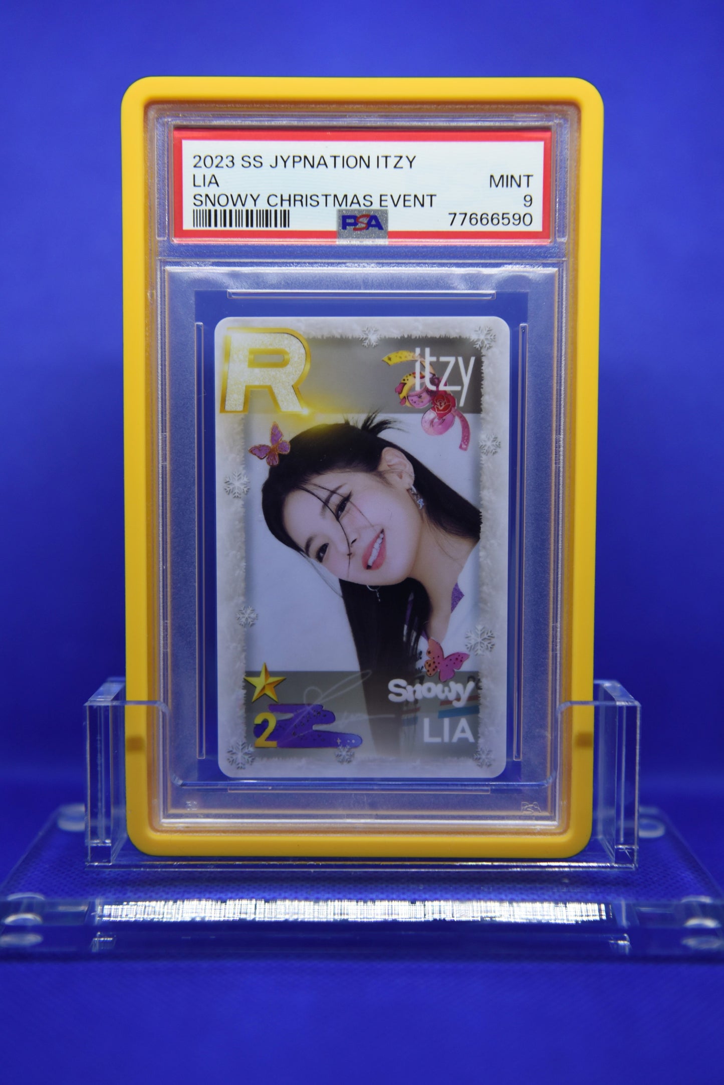 Superstar JYPNATION Itzy Snowy Christmas Event Photocards PSA